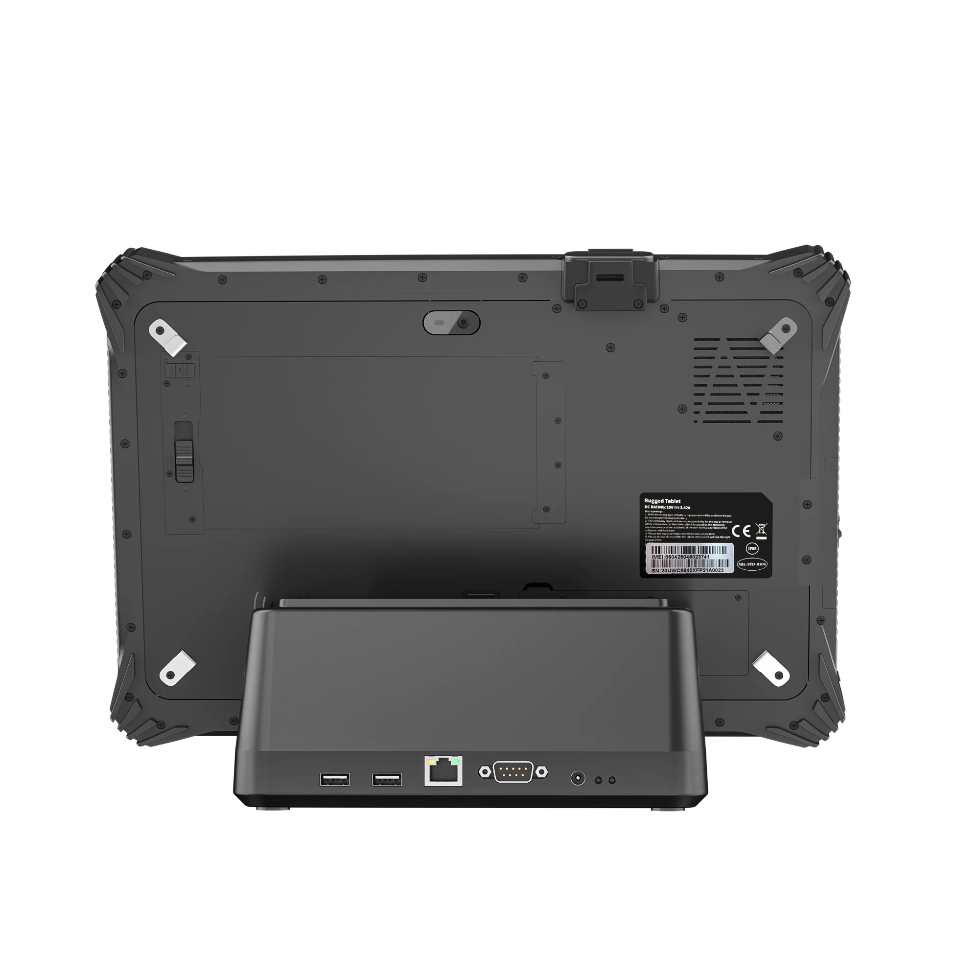 2025 Enterprise IP65 جهاز لوحي متين Os Win10/11 I5 جهاز لوحي صناعي يدعم 5G Ram/rom 16G/128GB دراجة نارية صناعية NFC WIFI