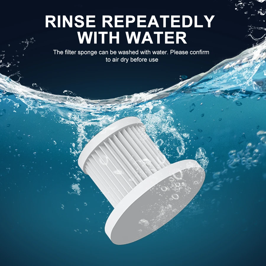 BELIBUY ABS Handheld household vacuum cleaner, rechargeable and portable, dual-use wireless vacuum cleaner for home and car