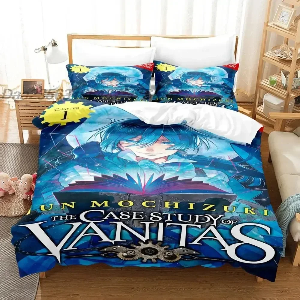 

The Case Study of Vanitas Bedding Set Single Twin Full Queen King Size Bed Set Aldult Kid Bedroom Duvetcover Sets 3D Print Anime