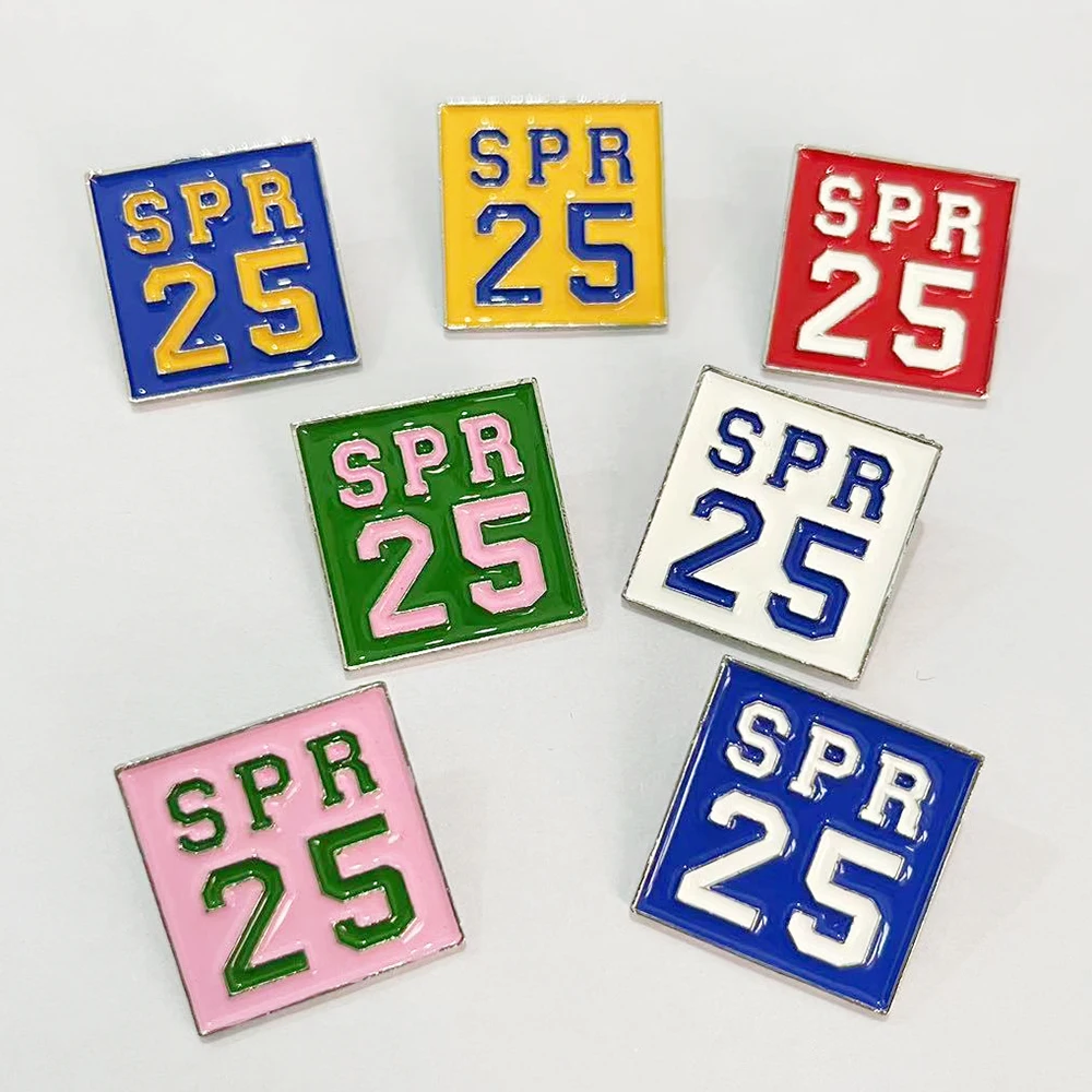 Sisters different organization party SPR 25 brooch