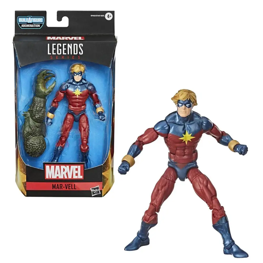 Hasbro Marvel Legends Gamerverse Avengers Mar-Vell 6 Inch Action Figure Birthday Gift