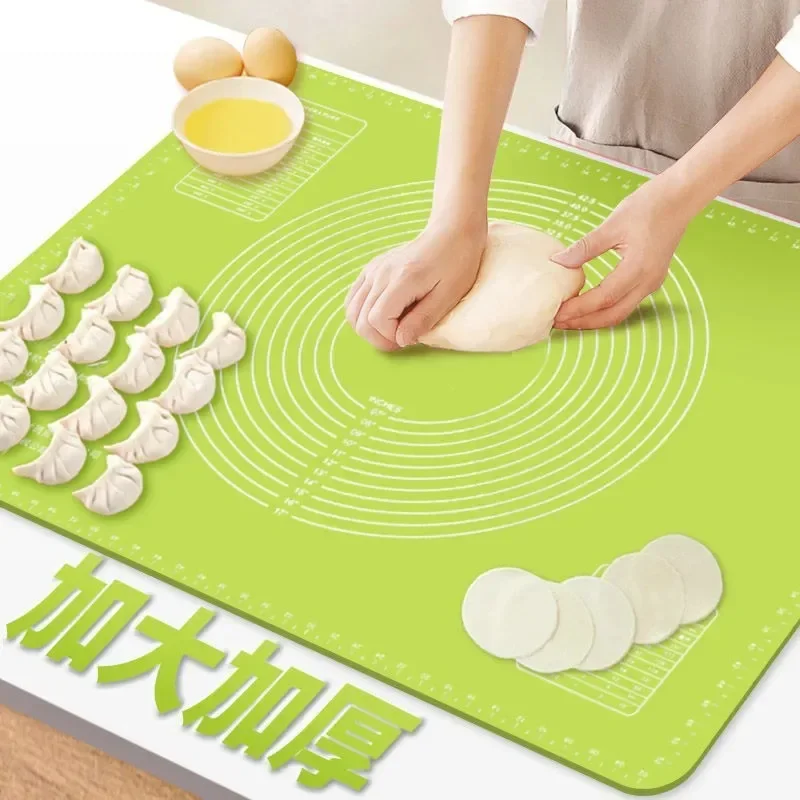 

Silicone Baking Mat Pizza Dough Maker Pastry Kitchen Gadgets Cooking Tools Utensils Bakeware Kneading Accessories Lot Baking