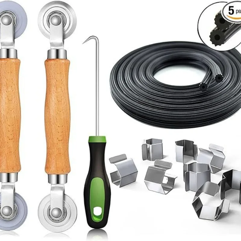 

Набор для ремонта москитных сеток на окнах и дверях, специализированные аксессуары для бытовых москитных сеток и ремонта/фиксации отверстий в окнах