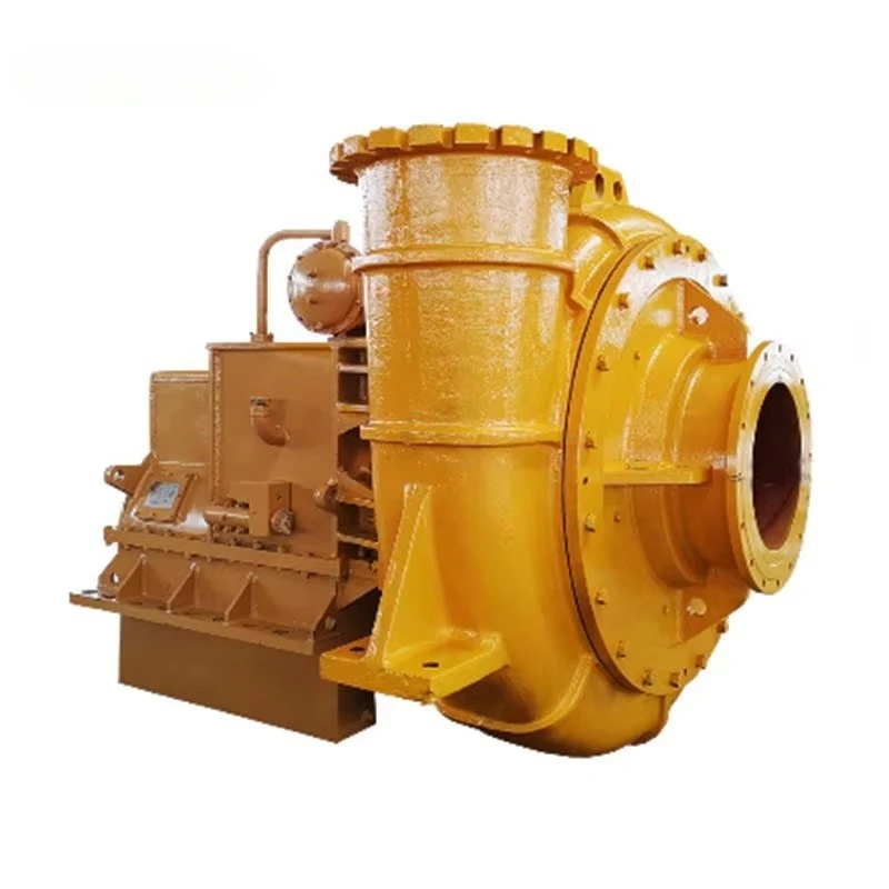 Chude a bomba de dragagem da lagoa do tratamento das esgoto das operações minerais do dragagem do rio da areia