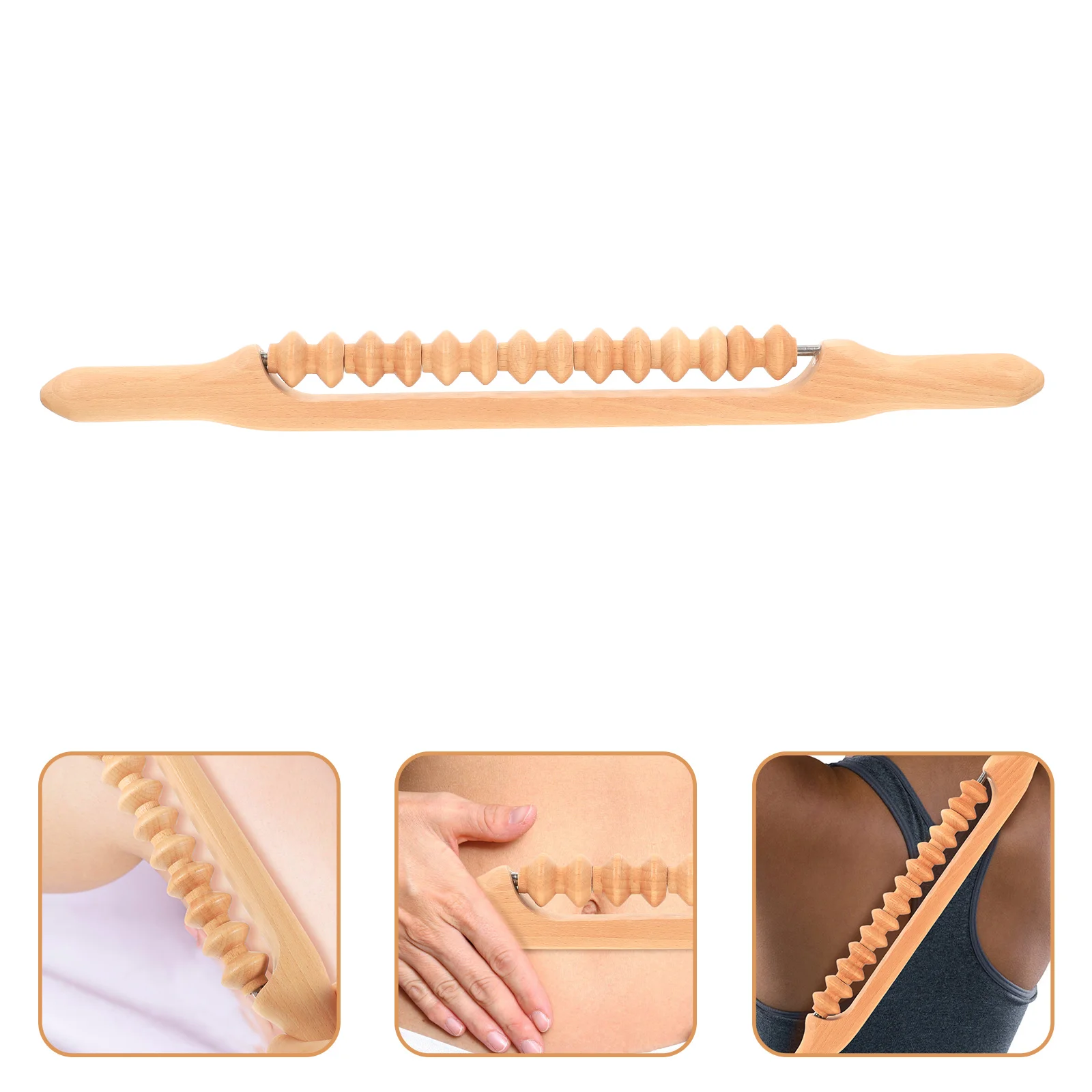 

Household Scraping Stick Massager Rod Professional Massaging Tool Wood Therapy Tools Gua Sha