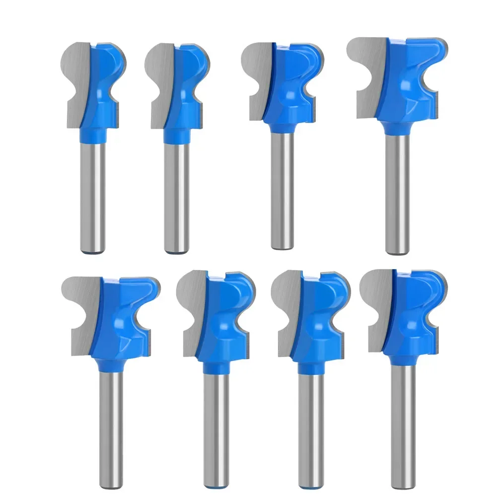 

1pc 6mm 1/4" Double Finger Router Bits For Wood Milling Cutter Industrial Grade Bit Home Woodworking Tools