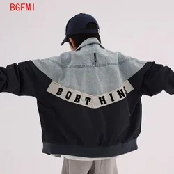 2-11Y Teens Boys Girls Patchwork Denim Jacket Spring Collection Children's Autumn Clothing 2025 New Baby Top Kid Fashion Clothes