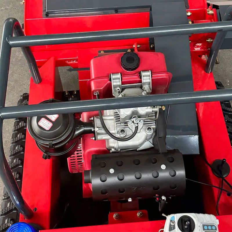 المصنع مباشرة 800 مللي متر/1000 مللي متر الصناعية سلسلة من نوع روبوت بكرة 4-السكتة الدماغية التحكم عن بعد RC جزازة العشب EPA CE