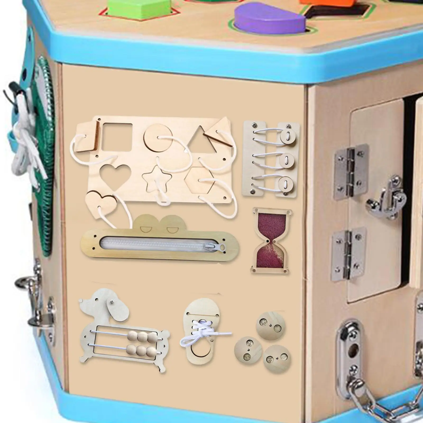 

Развивающая доска для детей: DIY-аксессуары, игрушка для развития мелкой моторики, обучающая доска для дошкольников, подарок для путешествий