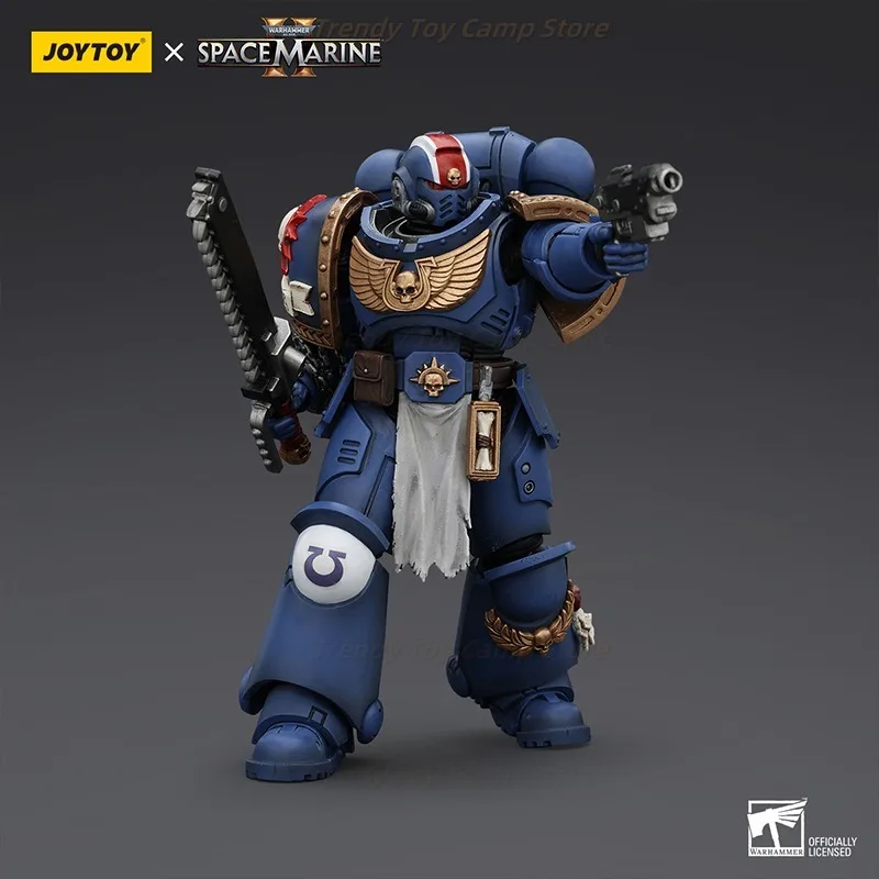 【ในสต็อก】JOYTOY ค้อน 40K Star Warrior 2 Joint Aide Titus Trio โมเดลของเล่นแบบเคลื่อนย้ายได้