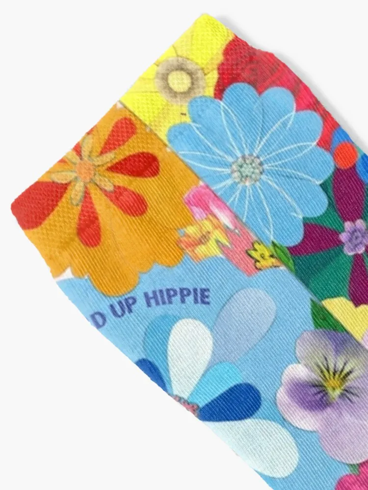 Creative Spark -Dolled Up Hippie Socks man Heating sock Hiking boots Socks Man Women's