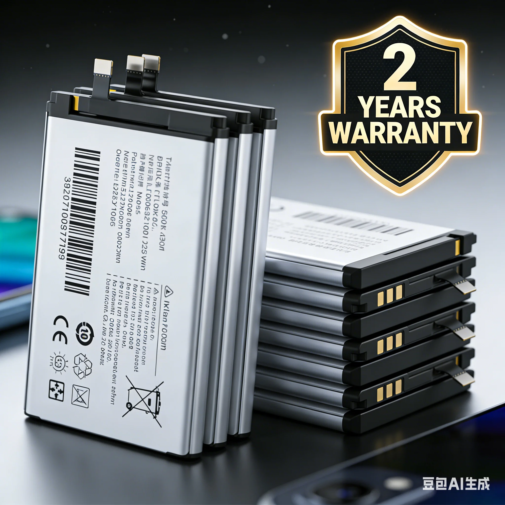 

S68 Mobile Phone Battery For OUKITEL S68 / C16 Pro 2600mAh Real Capacity