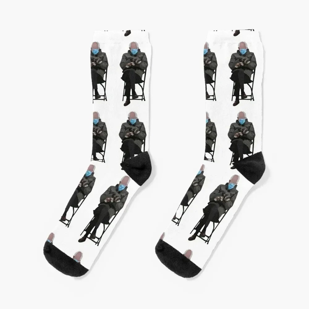 Bernie Sanders | Inauguration Fashion Mittens Socks Rugby Men's Designer Man Socks Women's