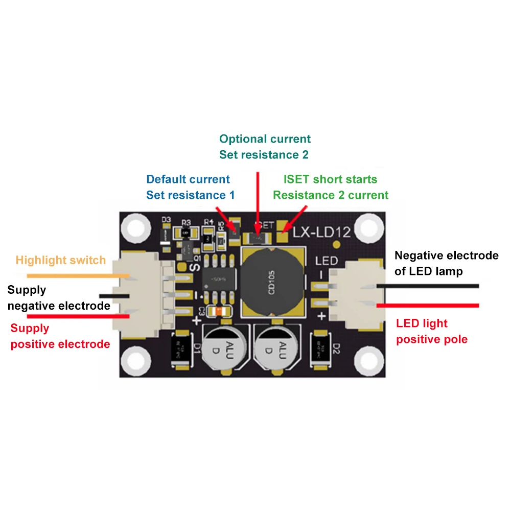 Led Lamp High-Power Drive 10V-100V Constant Current Power AC Led Driver Transformer Drivers Module