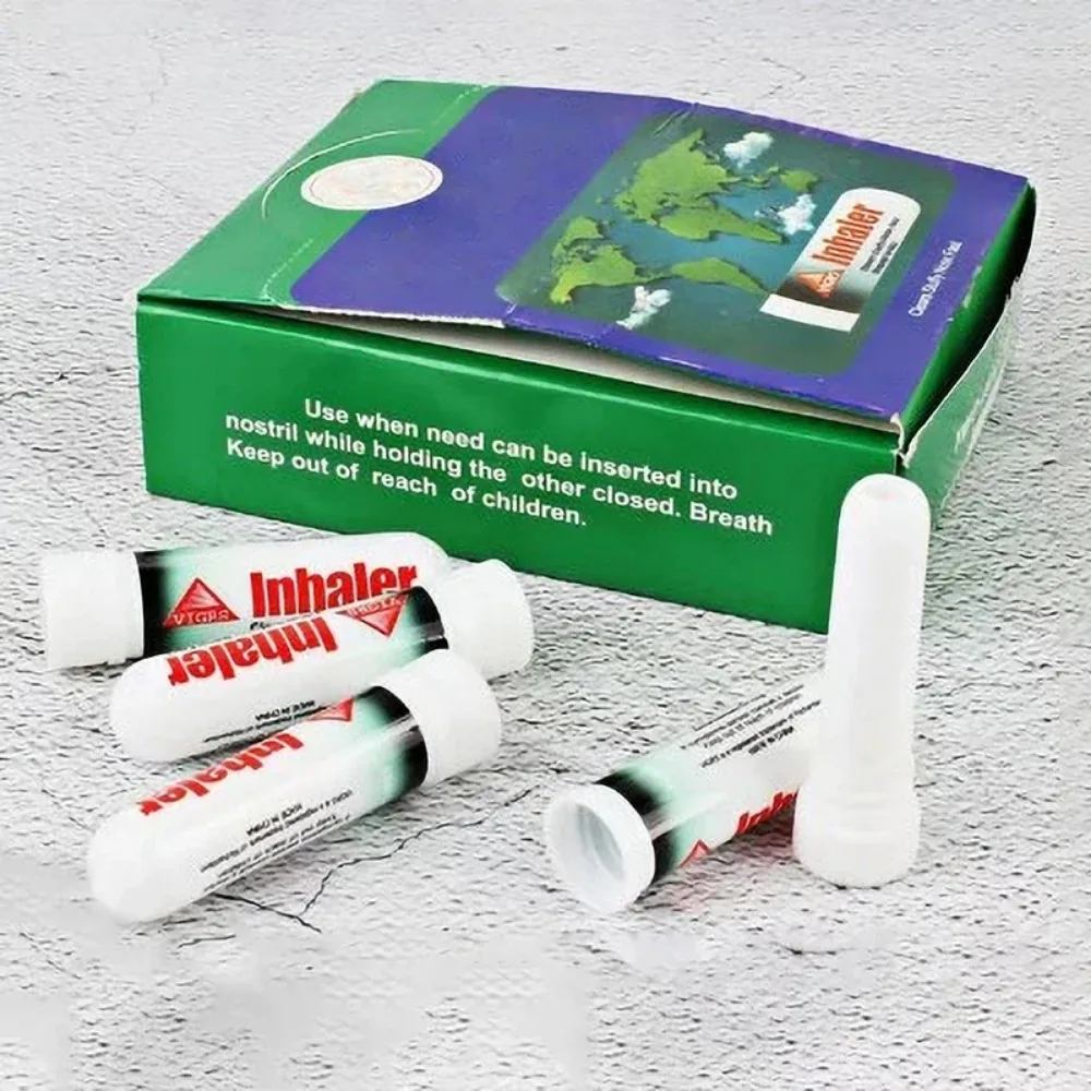 비 markii 코세ndar 왁물 Mint Cylinder Назальный ингалятор Refresh Brain Anti Stuffy Rhinitis Аспиратор для носа Лечение усталости носа Освежающий артефакт