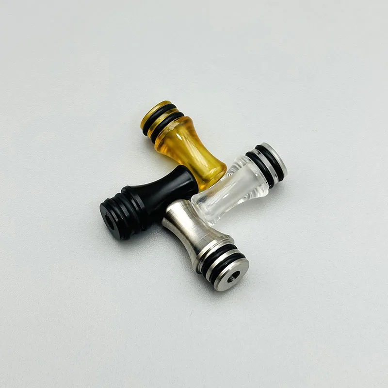 إكسسوارات خزان المياه MTL رأس بالتنقيط PC PEI POM مادة الفولاذ المقاوم للصدأ ، مبخر Kayfun Lite Plus RTA ، ملحق خزان