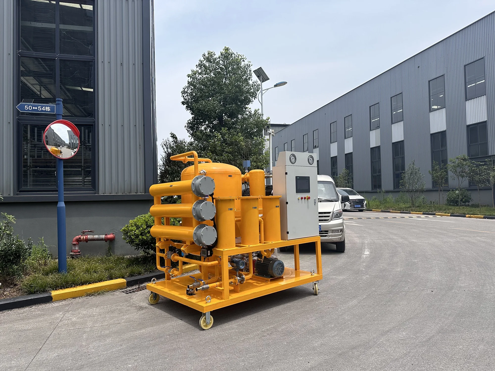 ZYD-A-100 آلة ترشيح زيت محول الزيت العازل الأوتوماتيكية