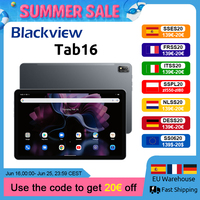 【World Premiere】Blackview Tab 16 Tablet Android 8GB+256GB 11''2k FHD+ Display 7680 mAh Battery Widevine L1 Unisoc T616 Tablet PC