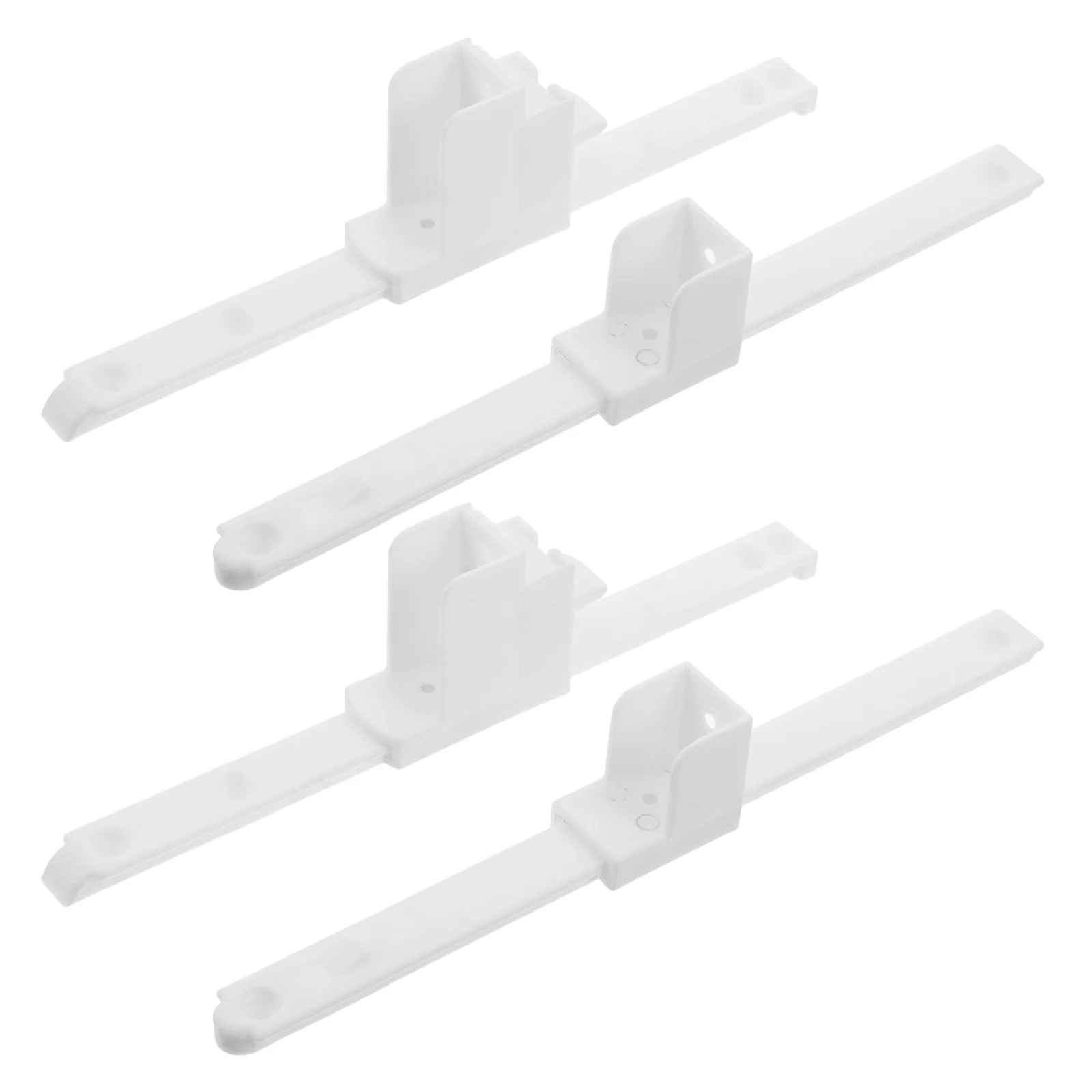 

4pcs Bed Lifters Seamless Rail Connector Height Adjustable For Crib Conversion Durable Bed Replacement Parts Universal Rail