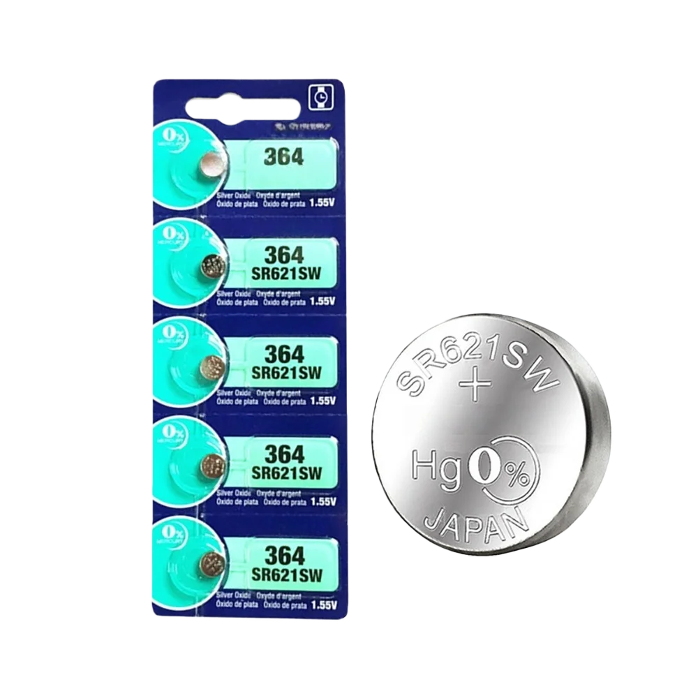 5-35PCS Original For SONY 364 SR621SW SR60 1.55V Button Battery For Watch Toys Remote Cell Coin Batteries