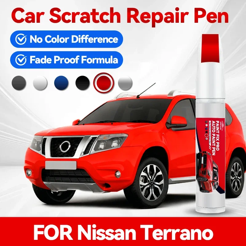 

Ручка-корректор для ремонта лакокрасочного покрытия Nissan Terrano 2002-2025, средство для удаления царапин, аксессуары для авто, черный цвет