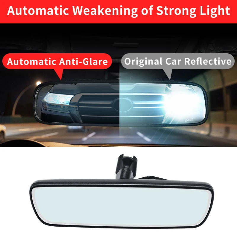 For Toyota Land Cruiser 200 Prado 150 2010-2023 Electronic Anti-Glare Rearview Mirror LC150 LC200 Interior Accessories upgraded