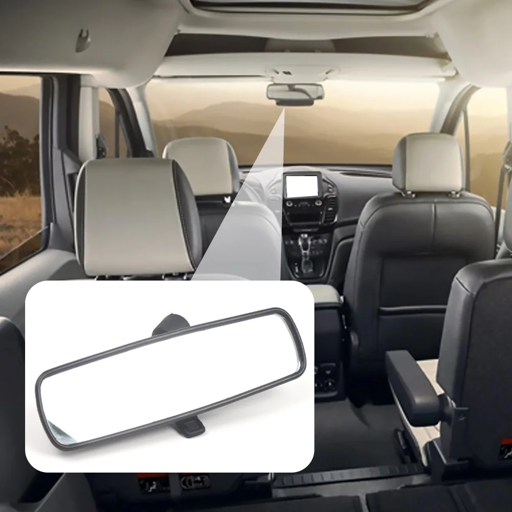 

Car Interior Inside Rearview Mirror Replace for Ford FOCUS 1998-2005 C-MAX 2003-2007 FIESTA 2001-2008 TRANSIT CONNECT 2014-2023
