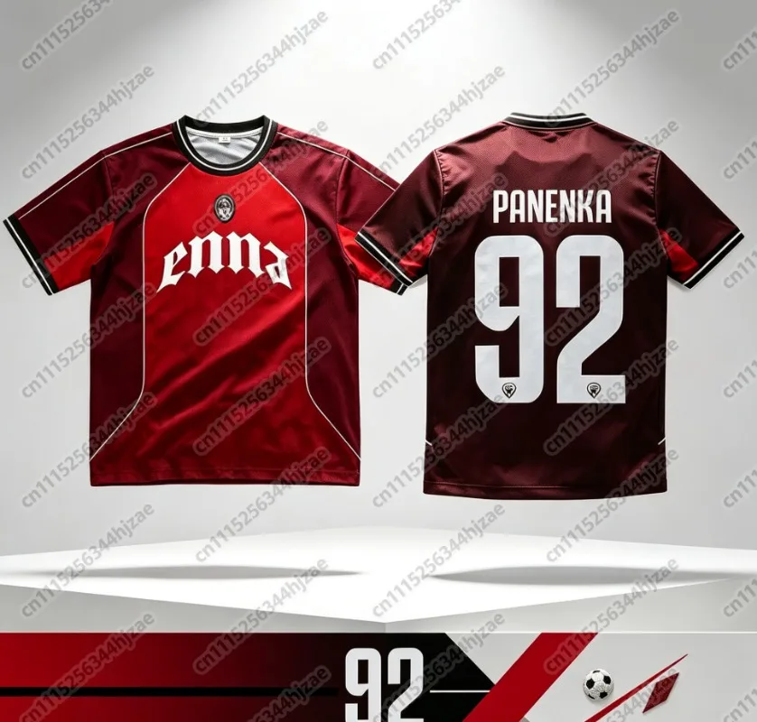 Maillot 3D de verano 2026 F.C. Camisetas de estilo urbano para hombre, camisetas de gran tamaño, regalos para fans, camisetas a juego para toda la familia, de la marca Polak Jersey Grand Gar Music, CD 92.