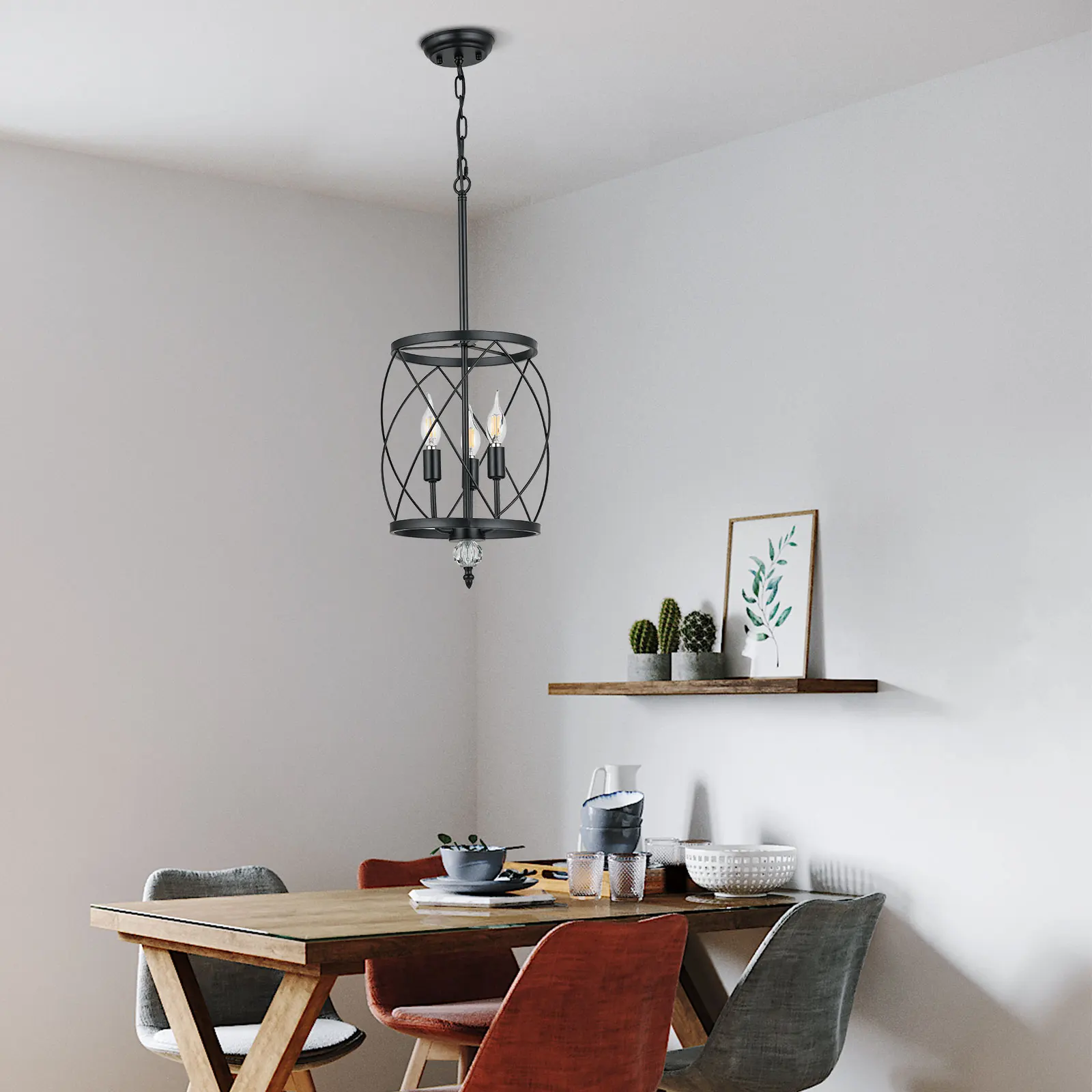 Pendant Light Nordic Home Decorative Ceiling Hanging Lamp For Living Room Bedroom Indoor Vintage Dining Table Fixture