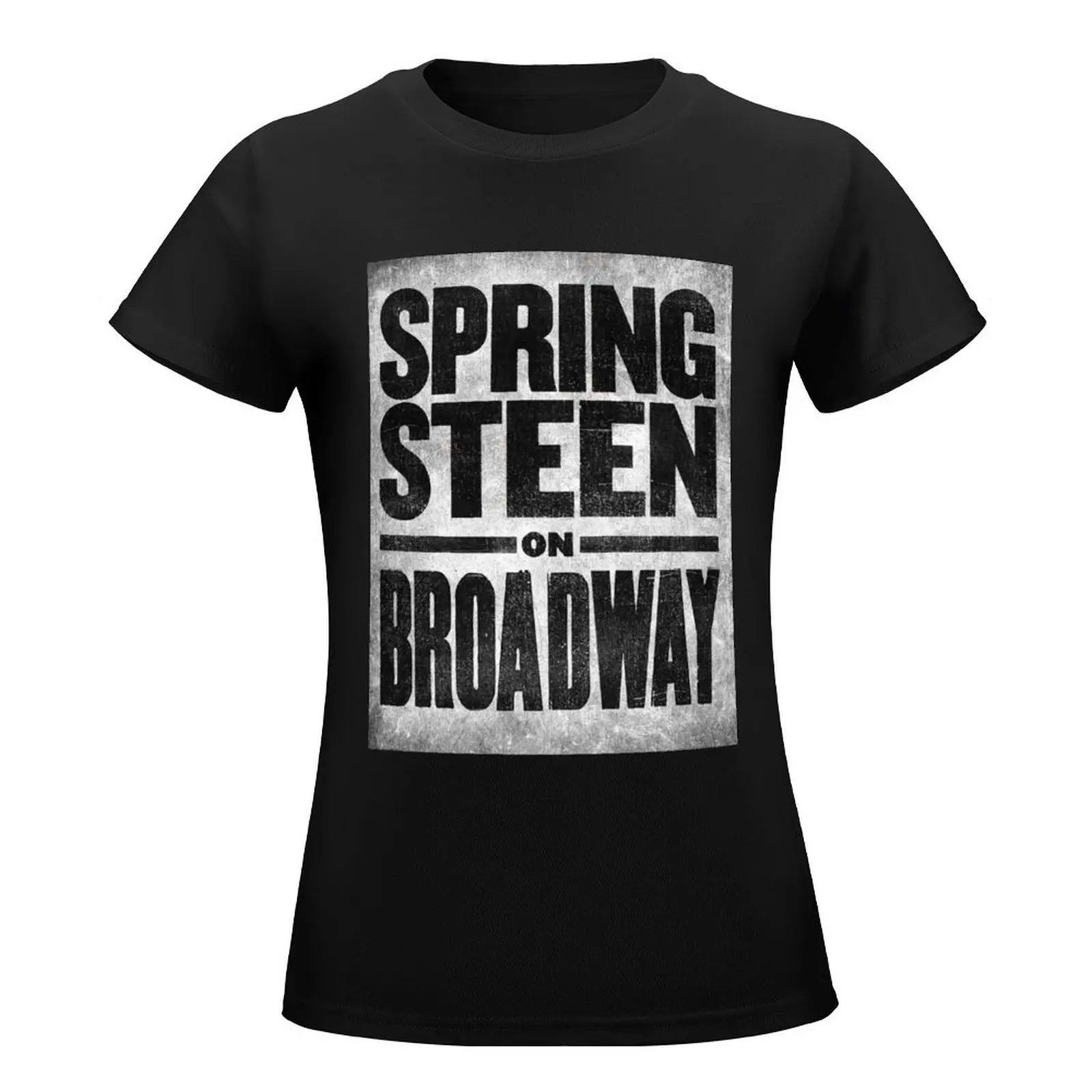 Springsteen on Broadway Walter Kerr Theater T-Shirt tees plus size tops tops Women