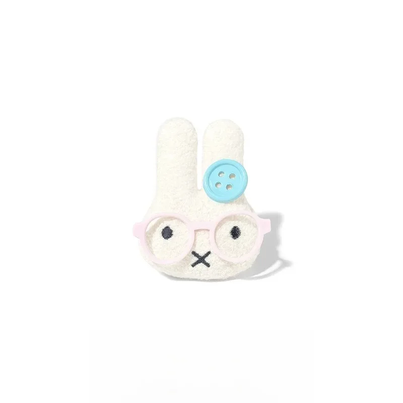 Cute Rabbit with Glasses Car Air Vent Fragrance Clip Aromatherapy Diffuser Auto Air Freshener AC Vent Ornament Interior Decorati view 5