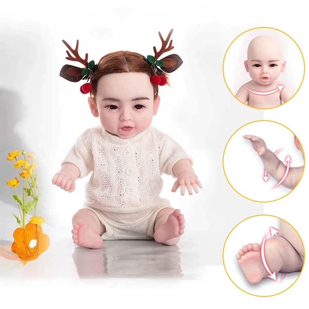 Herpinker Realistic Lifelike Newborn Doll 18