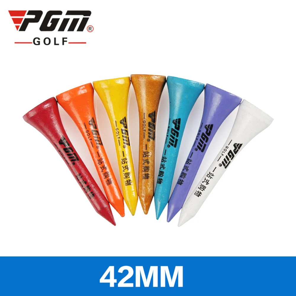 PGM Golf TEE Holz-TEE-Halter, langlebig, für Golfzubehör, 42 mm/54 mm/70 mm, verbesserte Genauigkeit, stabilere Ausführung, reduziert Reibung – Detail 2