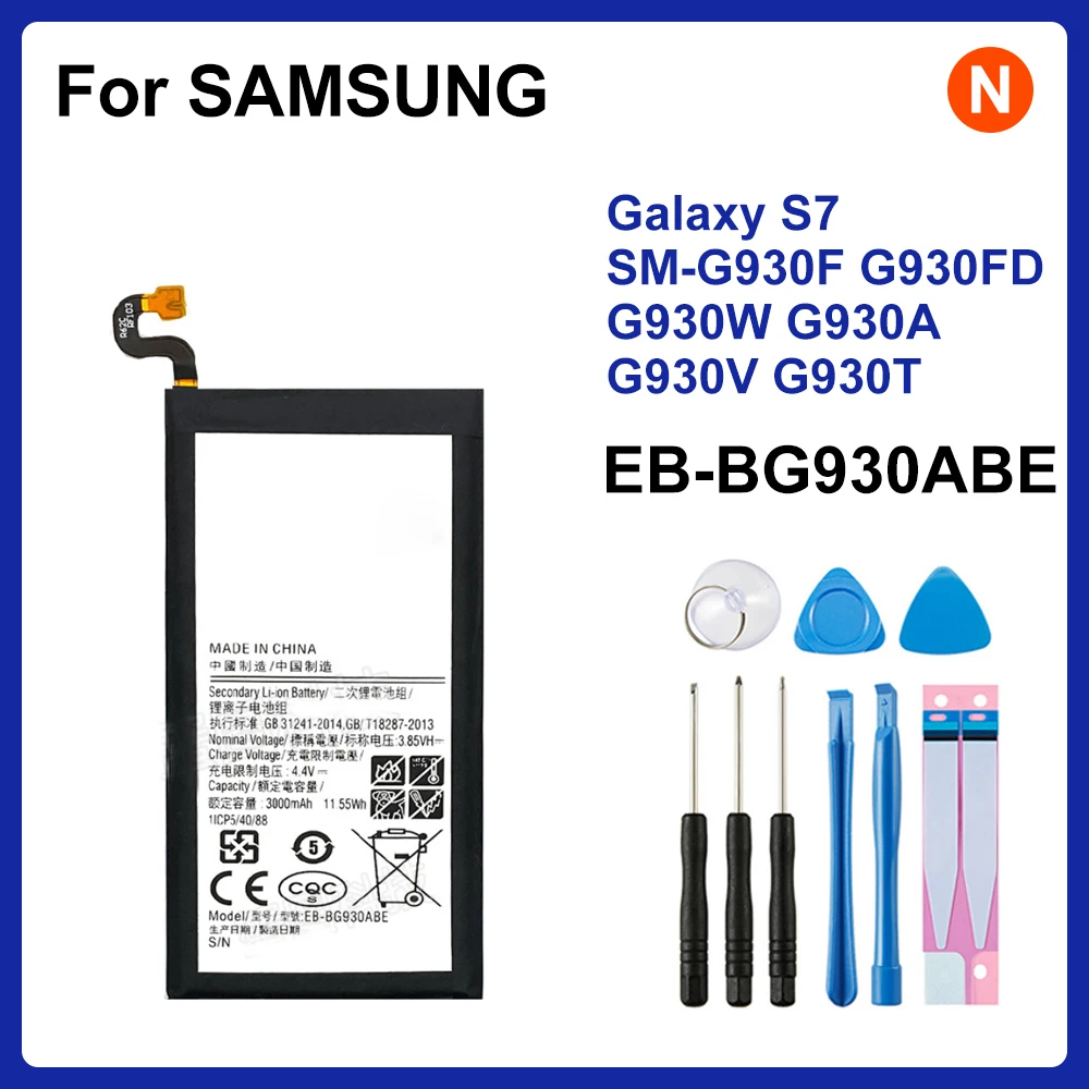 Batteria per Samsung Galaxy S6 Edge/Plus S7 Edge S8 Plus + S9 Plus S10 S10E S10 Plus J5 Pro J7 Pro