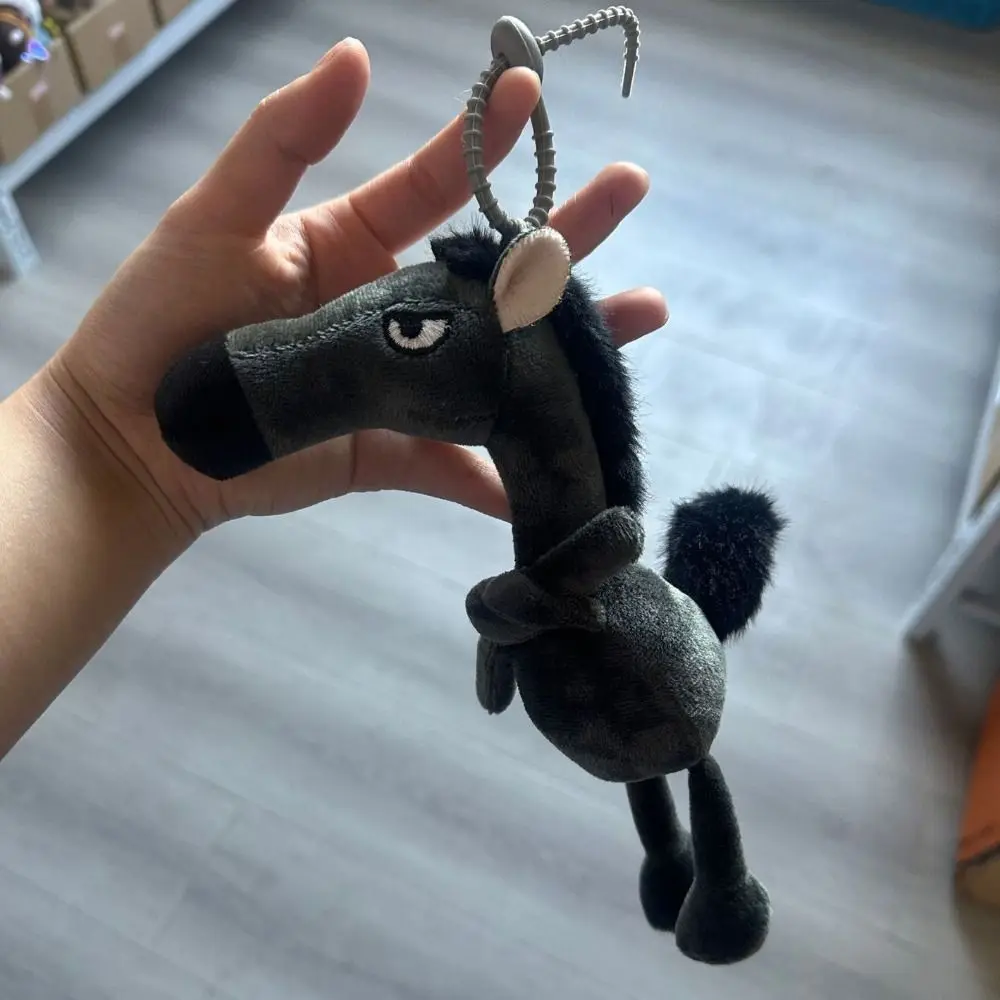 พวงกุญแจม้าการ์ตูน งานฝีมือประณีต ตุ๊กตาม้าตลกๆ ของตกแต่งกระเป๋า จี้ห้อยประดับ ของประดับตกแต่งห้องรูปม้าจำลอง