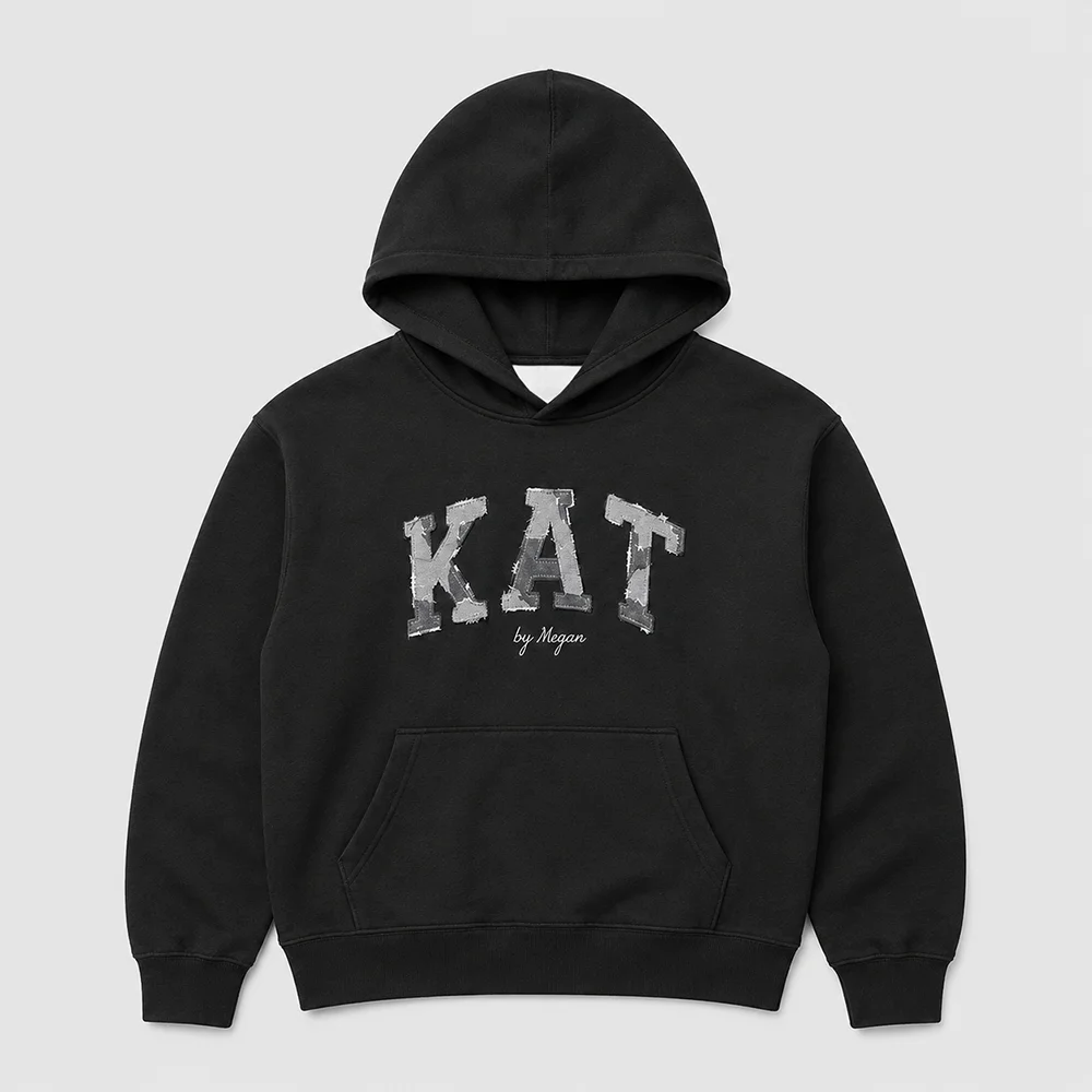 2026 Neuer KATSEYE Hoodie mit doppelseitigem Print für Herren und Damen, Konzert-Merch-Outfit, Fan-Streetwear, Kapuzenpullover mit Leopardenmuster und Schriftzug – Detail 13