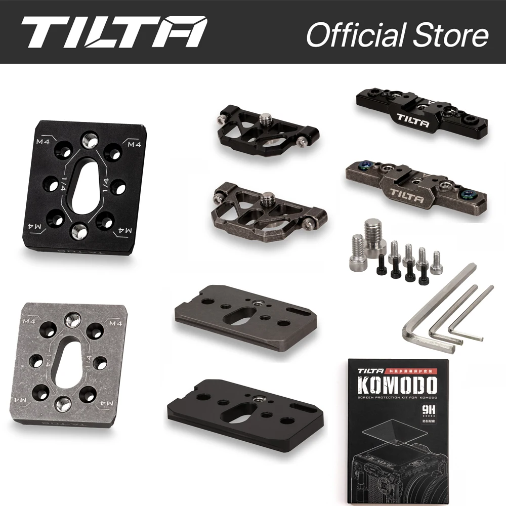 TILTA For RED Komodo 6k Optional Accessorise PL Mount Lens Adapter Support Screw Kit Protection Kit Top Plate Mini Sunhood