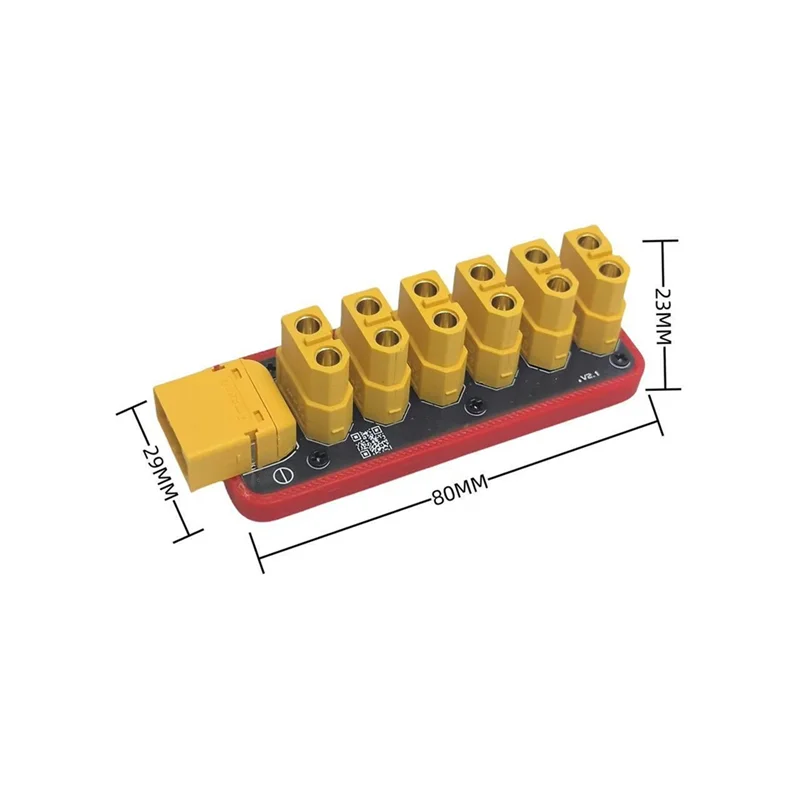 A13E-Distribution Board XT-60 6-Bit Modell Flugzeug Roboter U-Boot Für RC Modelle Drone Stecker Teile