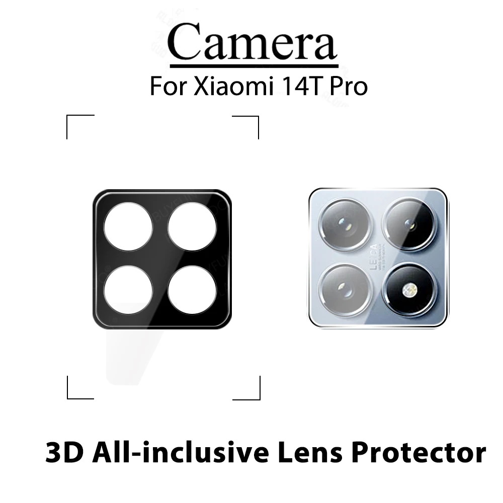 For XIaomi 14T Pro Camera Film Protective Glass Lens Protector Xiaomi14TPro 14TPro Xiaoimi14T 3D Enhanced Protect Display