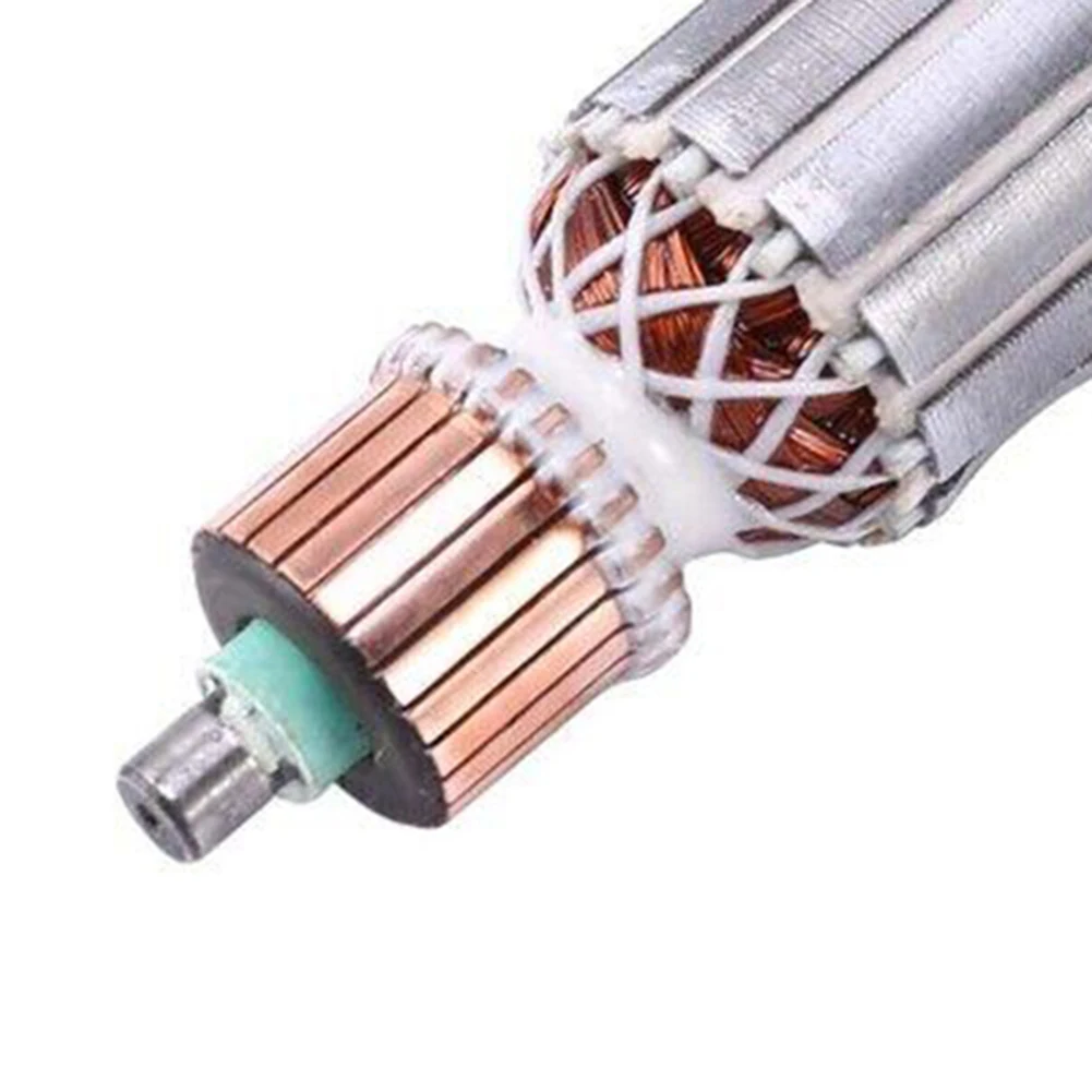 

Набор якорей ротора AC220V 240V, совместимый с 9556N 9557HN 9558NB, в комплект входит подшипники и щетки