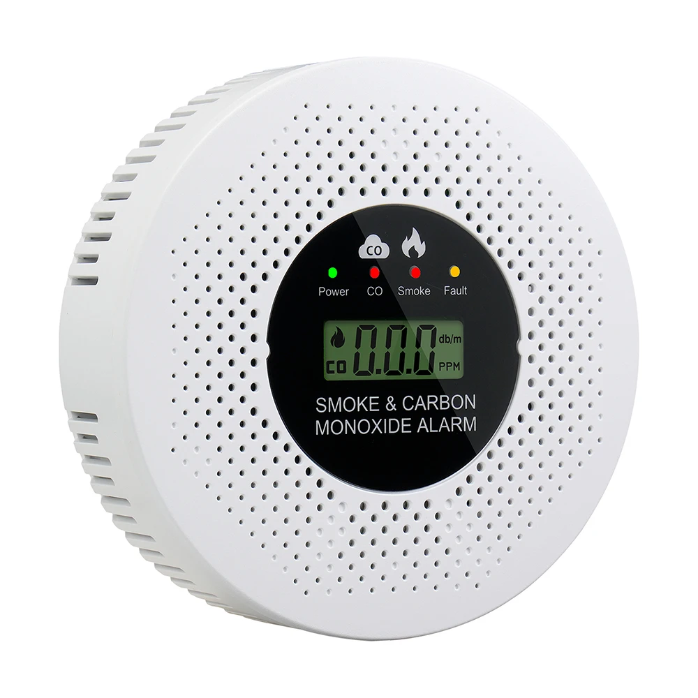 2-in-1 Intelligenter Kohlenmonoxid-Detektor mit LCD-Anzeige, Kohlenmonoxid-Alarm, Batteriebetrieben für Haus, Wohnung, Küche – Detail 22