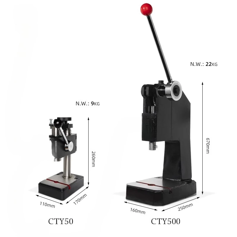 Manual Finishing Machine Press Bearing Zipper Clock Maintenance Installation Pressure