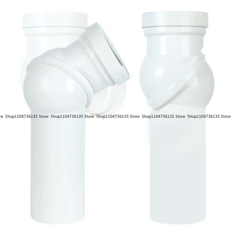 KBV9000 Toilet Sewage Connecting Pipe, Shifter, Universal Adjustable Sewage Pipe, Wall Row and Floor Row Universal DN110