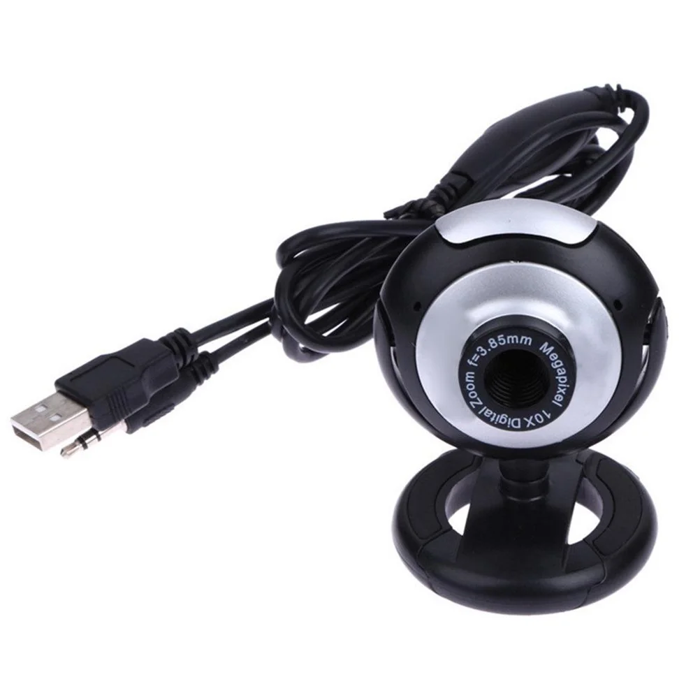 Portable USB Webcam HD Web Camera with Mic Night Vision Web Camera For PC Laptop Video Calling Computer Camera