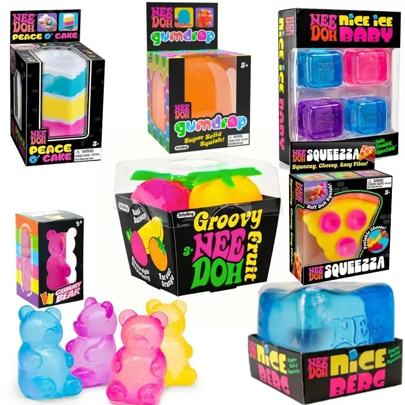 2026 New Arrival Schylling Needoh Nice Cube, Sensory Toys, Stress Relief Blocks, Stress-Relief Puzzles, Pressure Relief Toys