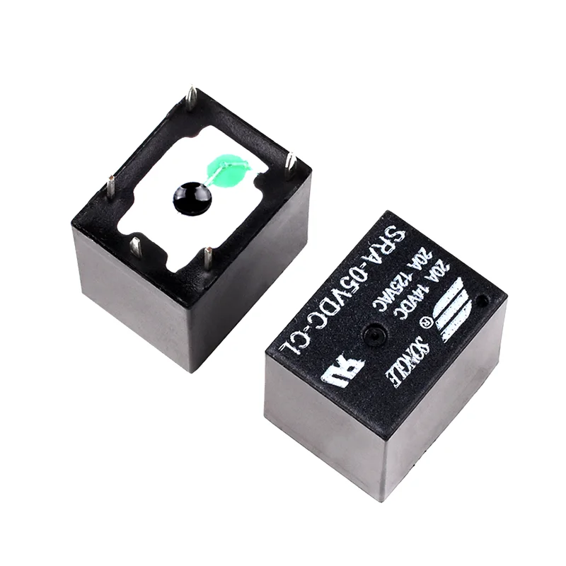 100 Cái Rơ Le SRA-05VDC-CL SRA-12VDC-CL SRA-24VDC-CL Tiếp Điện 5 Pin DC 5V 12V 24V 10A 250VAC 5PIN SRA Ô Tô Rơ Le