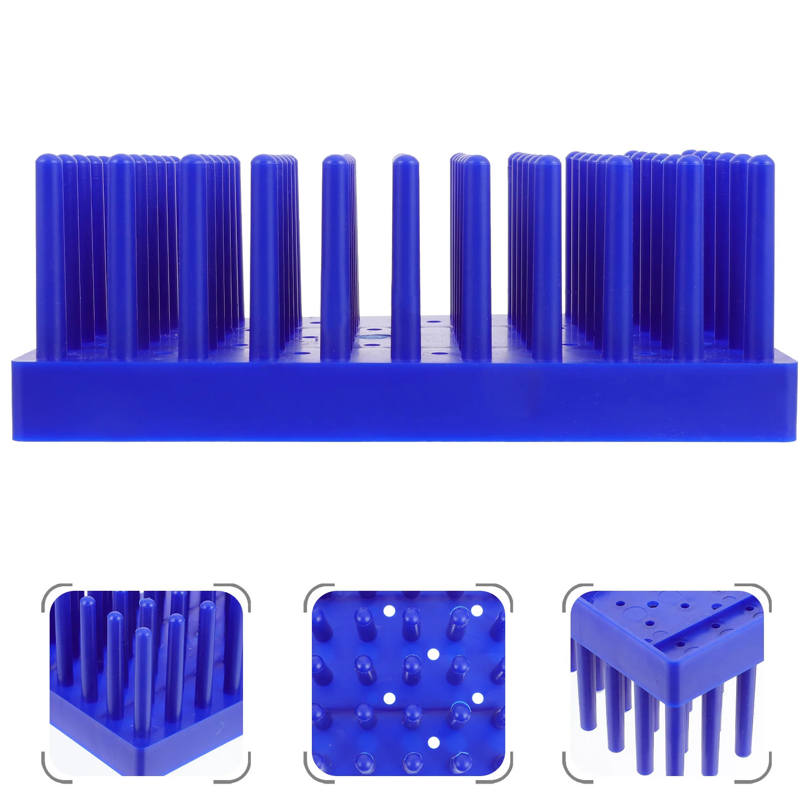 Column Drain Rack Test Tube Drying Plastic Sample Liquid Holder Laboratory Stand