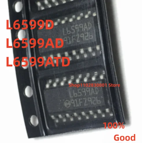 20 peças novo chip l6599 l6599ad d atd tr sop16 ic 100% bom em estoque