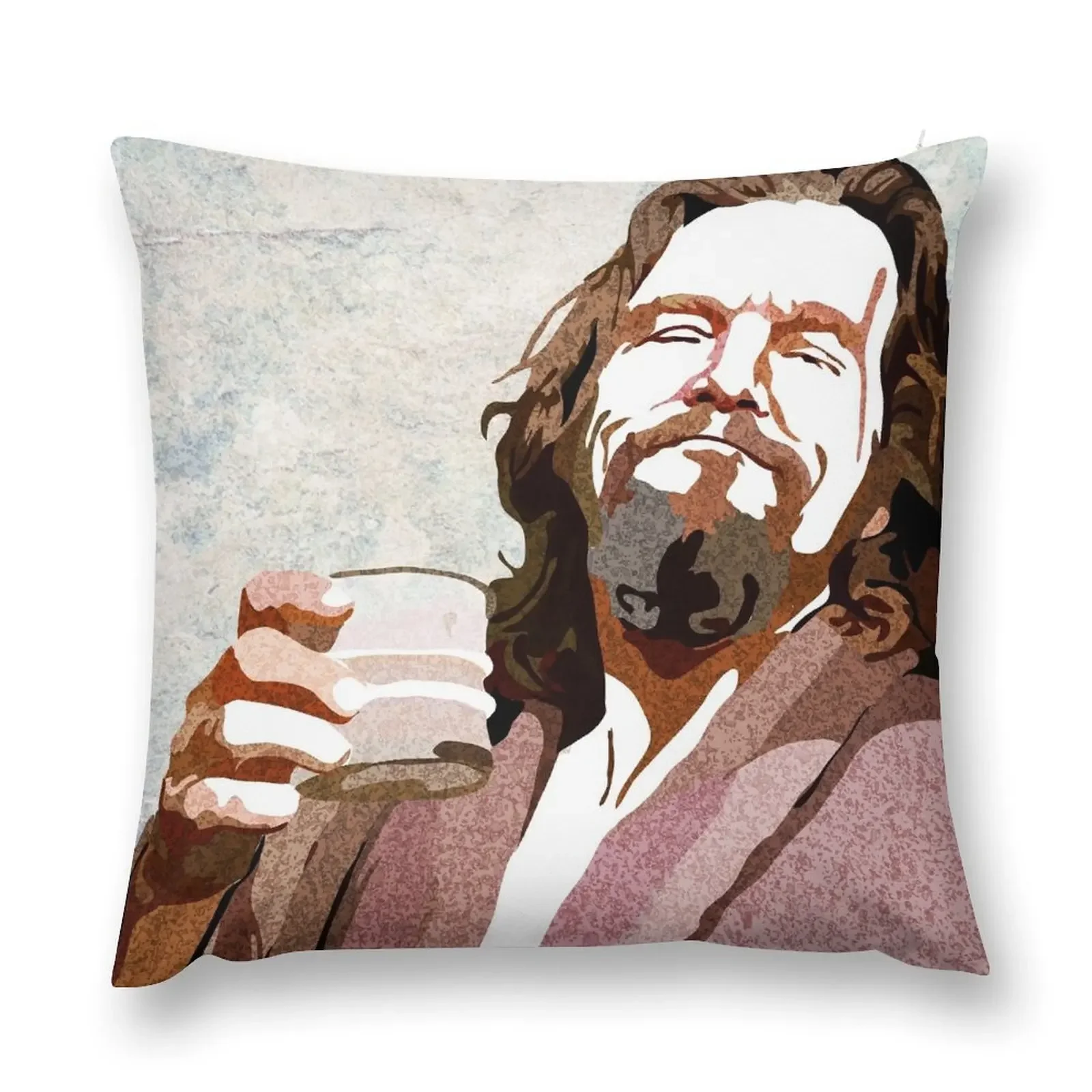 Big Lebowski DUDE Portrait Throw Pillow Decorative Cushions For Luxury Sofa Cushions For Sofa pillow