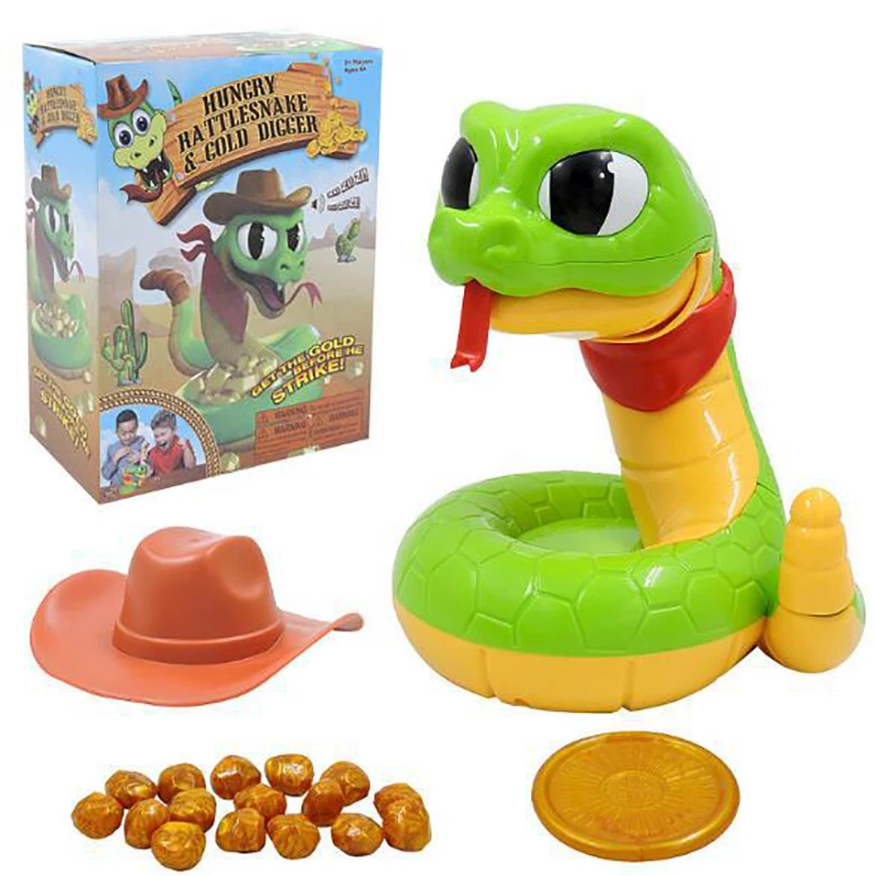 2023 Montessori Snake Games Children\'s Toys Fidget Party Game Kids Antistress Joke Spoof Gift Fidget Toys Educational Funny